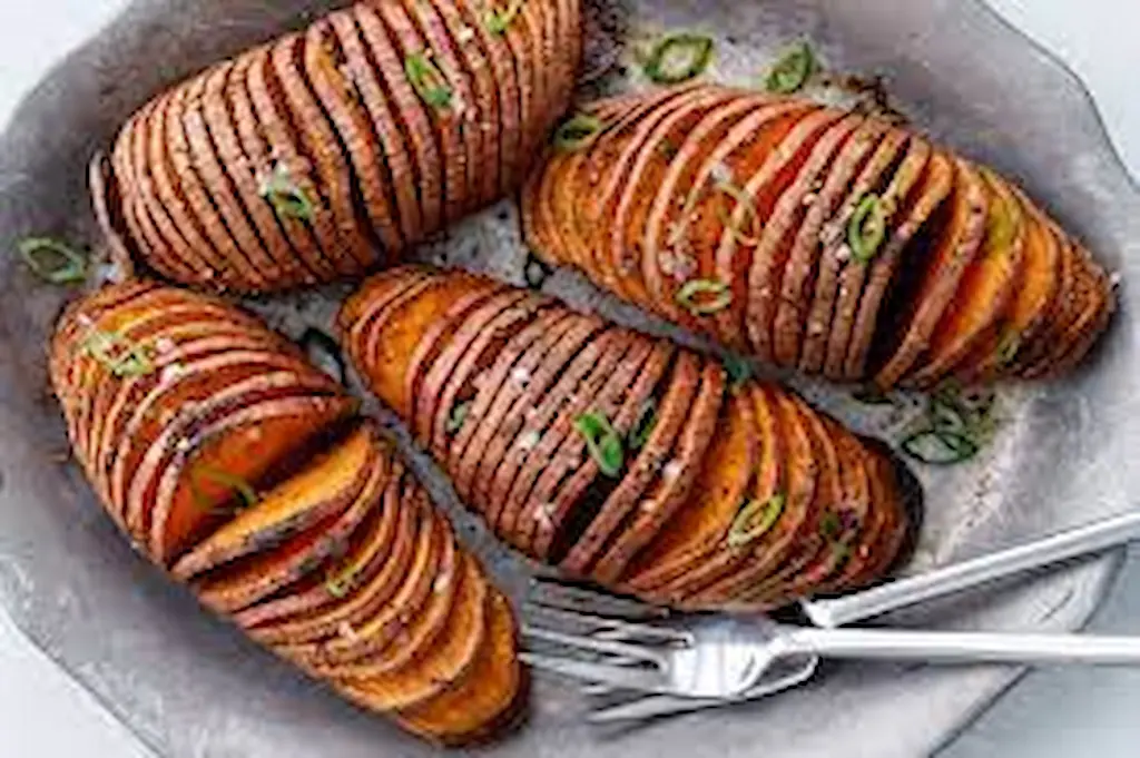 Hasselback Sweet Potatoes